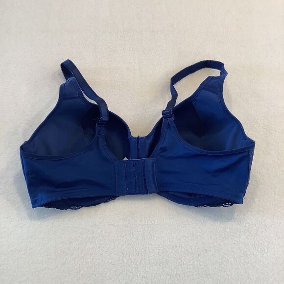 Wacoal Bra Women’s Size 34DD Basic Benefits Contour Underwire Navy Blue 853290‎ - Picture 5 of 11
